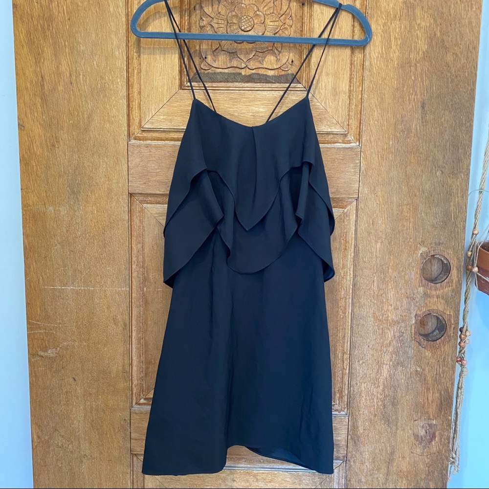 LUNA by Josandra black dress cocktail mini